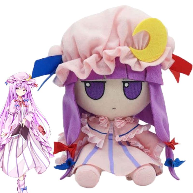 20 см Плюшевая игрушка TouHou Project Пачули Нолидж Мория Сувако Запечатанный Клуб Мягкая кукла Хакурей Рейму Плюшевая фигурка Рождественский подарок