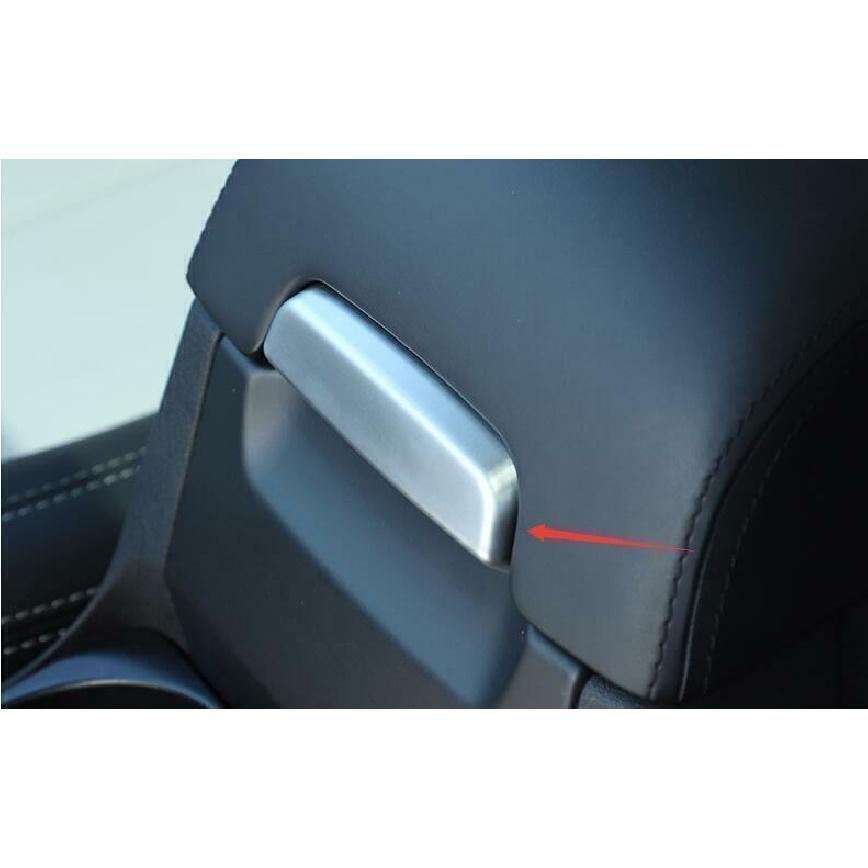 1PC Console Armrest Box Switch Cover Silver For Land Rover Discovery 4 10-2016