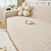 1ps Cotton Wove Sofa Covers Slipcover for Loveseat Recliner Chair Futon, Washable Protector Thick Breathable Fabric, Living Room