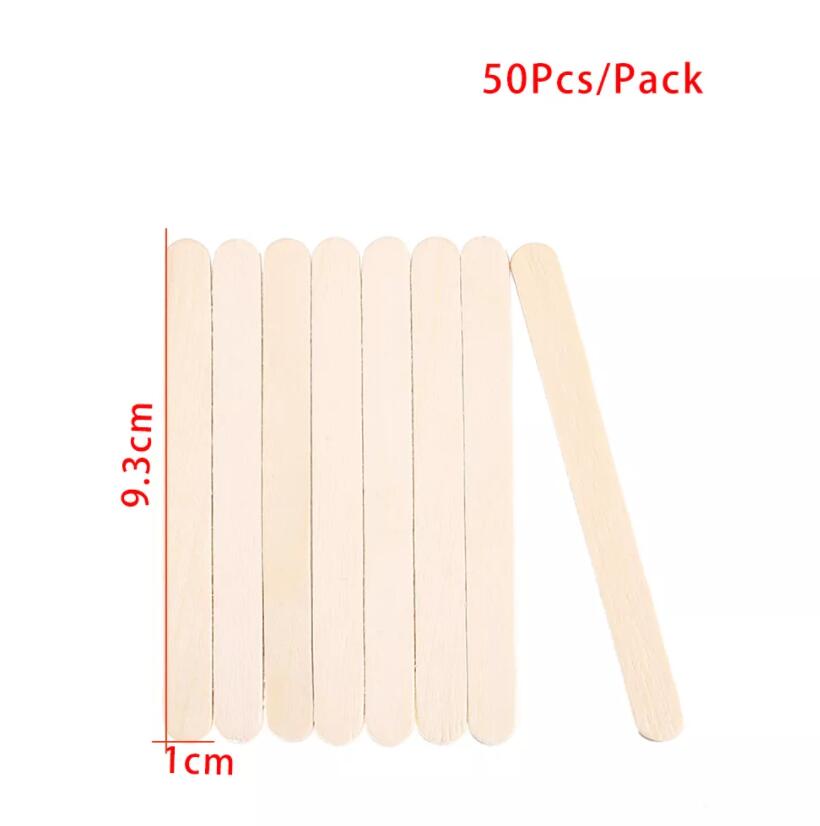 50-150Pcs Wooden Stirring Stick For Epoxy Resin Mold Popsicle Ice Cream Sticks Jewelry Making Handmade Craft Tools Supplies