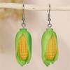 Korean Style Simulated Vegetable Dangle Earring Bohemia Earrings Mushroom Earrings  Gift