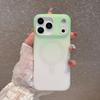 Luxury Gradient Phone Case For iPhone 17 Air 16 15 14 Plus 13 12 Pro Max Magnetic Wireless Charging Shockproof Cover for Magsafe