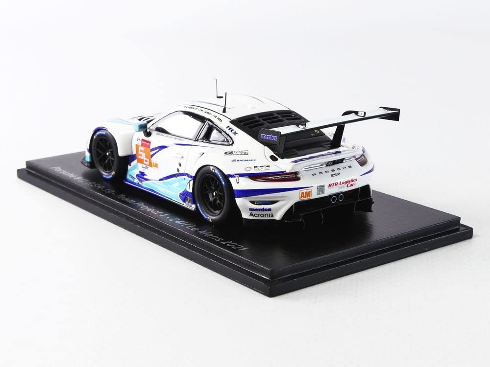 Spark Porsche 911 Team Project 1 2021 24 часа Ле-Мана Пера 1/43 RSR-19 #56 E. Идеальные/M. Кайроли/Р.