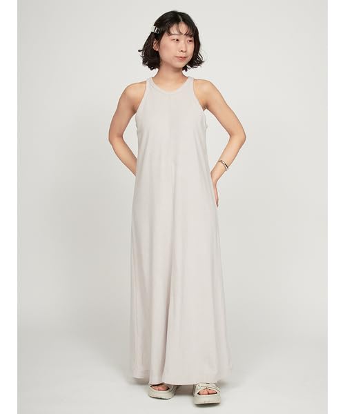 Emi PlaX Pile Amesuri LGRY Dress, 13WCO252030, Women's,