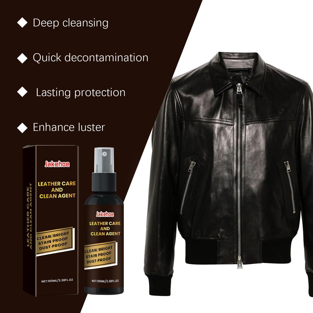 Multi Purpose Liquid Leather Care Spray: Jacket Maintenance+seat Renovation+Sofa Cleaning+Shoe Polish Leather Repair Agent