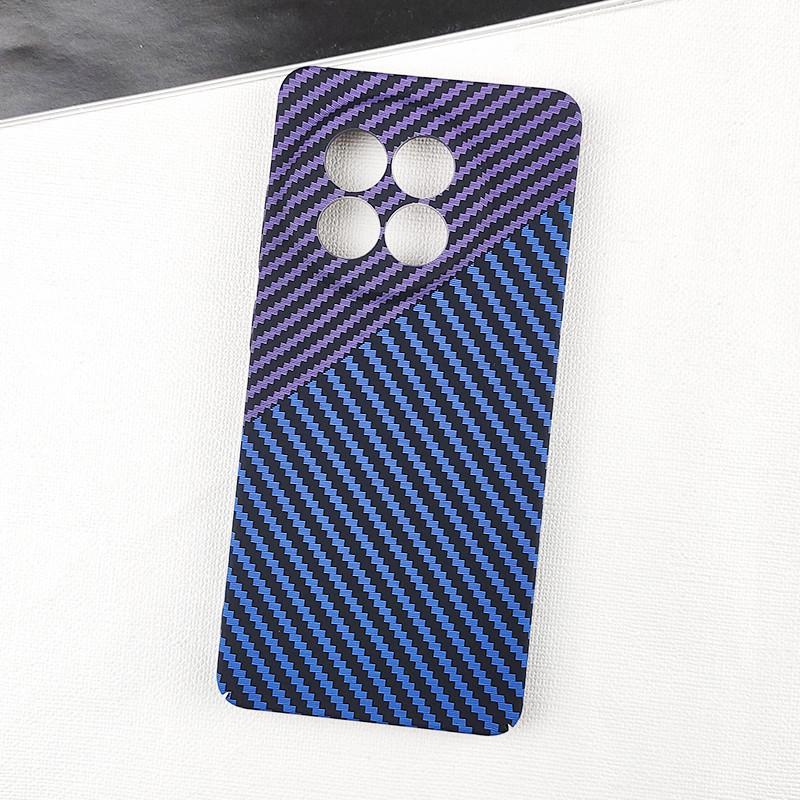 Роскошный ультратонкий матовый чехол из углеродного волокна для телефона OnePlus 13 12 11 10 Pro 13R 12R 11R противоударный жесткий защитный чехол для ПК с защитой от отпечатков пальцев