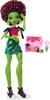 Monster High Secrets Venus McFlytrap Doll and Accessory Set with 13 Realistic Surprises Including Hair Care a and Plants Self-Scare Products, Bonnet,