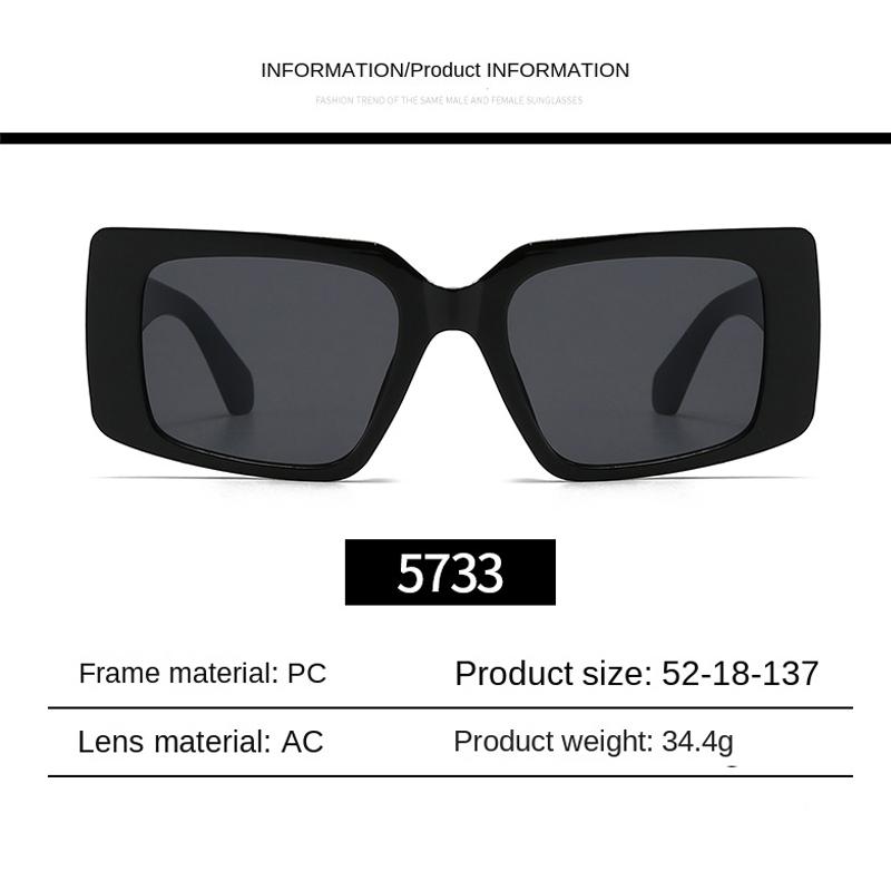 Модный бренд винтажные квадратные солнцезащитные очки женские мужские ретро роскошный дизайнер черные солнцезащитные очки UV400 унисекс очки