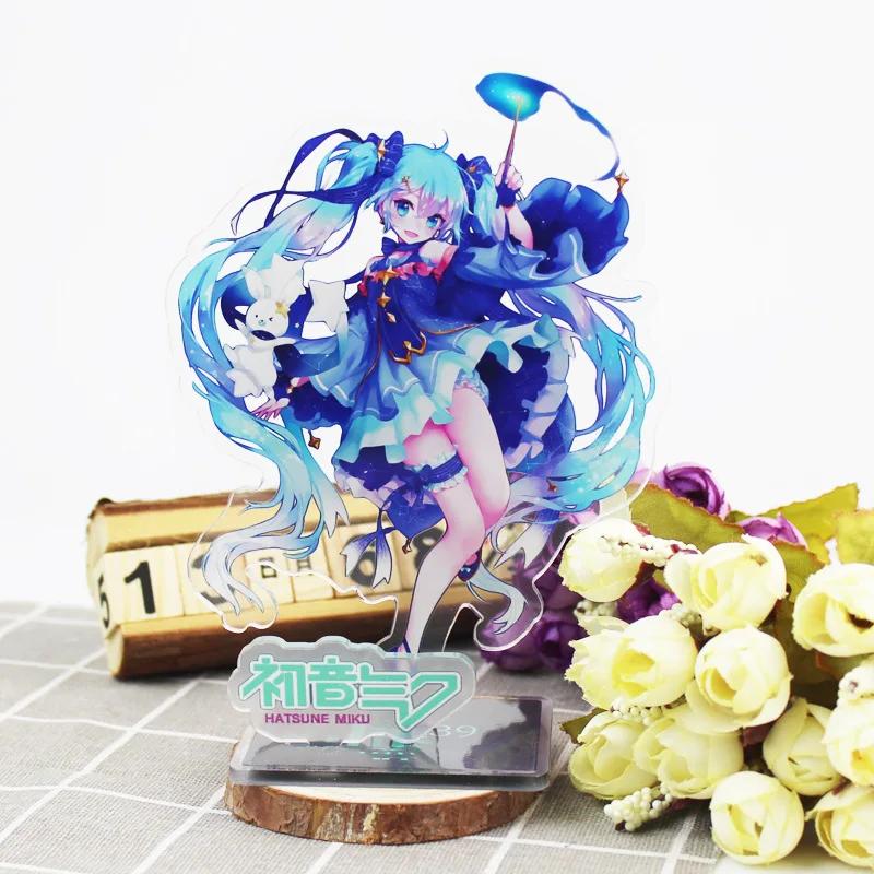 29 Types Hatsune Miku Anime Figure 16Cm Acrylic Key Chain Ornaments Gifts Pendant Buckle Two-Sided Hatsune Miku Model TOYS Gift