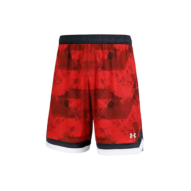 Under Armour Спортивные шорты унисекс красные средние 21500208-600
