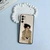 E-Egon S-Schiele  Black Soft Silicone Phone Case for Samsung S25, S24, S21, S22, S23, S30, Ultra, S20, Plus, FE, Lite