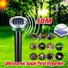 Ultrasonic Solar Pest Repeller Motion Sensor Repellent Waterproof Garden Farm Animals Insect Mole Birds Snake Pest Control