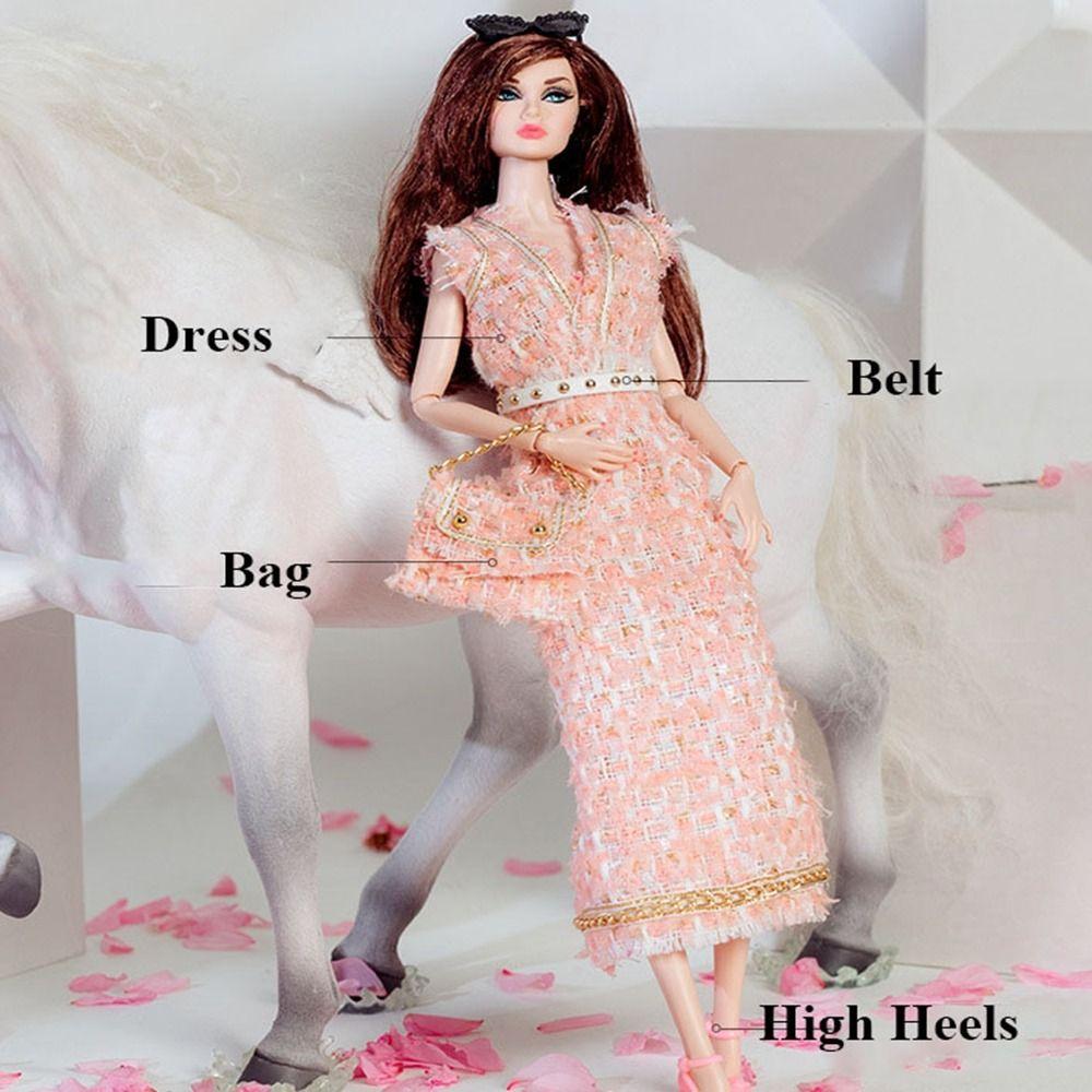 Европейская модная кукольная одежда, костюм для куклы-супермодели 30 см/для кукол BJD 1/6/для куклы 11,5"