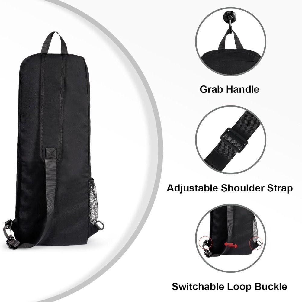 Waterproof Yoga Mat Bag Fabric Yoga Mat Holder Bag Durable Sling Handle Mat Tote Bag