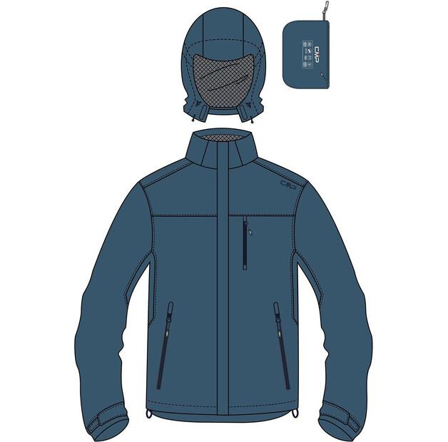 Непромокаемая куртка CMP Jacket Zip Hood