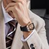 BONEST GATTI Men's Watch Fashion Mechanical Watch Stainless Steel Strap Dragon Element Wristwatch Luminous Classic Watches