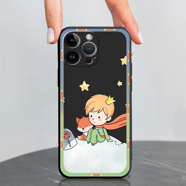 Silicone Phone Case For Apple Iphone 11 8 Plus 7 6s 14 Pro Max 13 Pro 12 Mini Se Xs X Xr Capa Cases The Little Prince Fox Cover