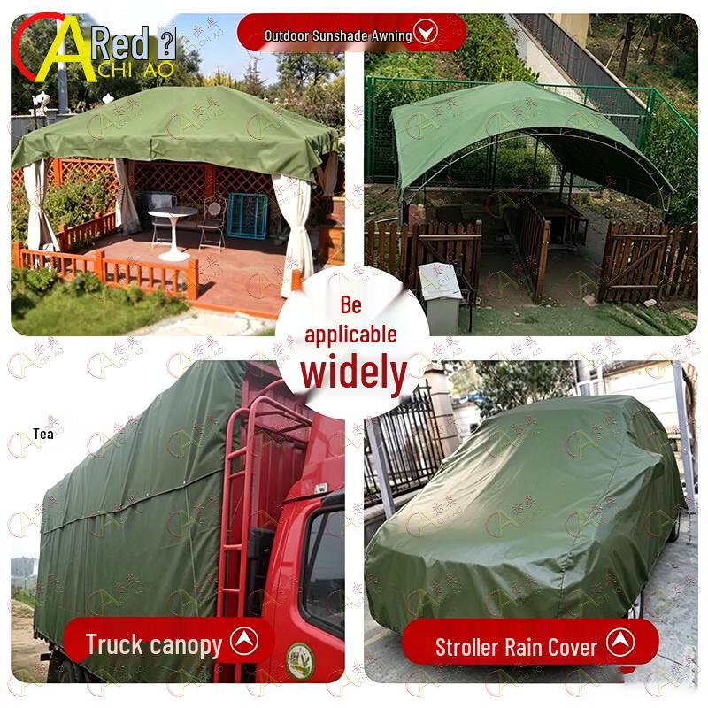Chiao Heavy-Duty Organic Silicon Waterproof Canvas Tarp