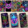 Чехол для телефона с психоделическим триповым рисунком для iPhone 12, 11, 13, 14, 15 Pro Max 12 Mini 7 8 Plus X XR XS Max SE 2020