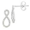 Infinity Symbol Stud Earrings