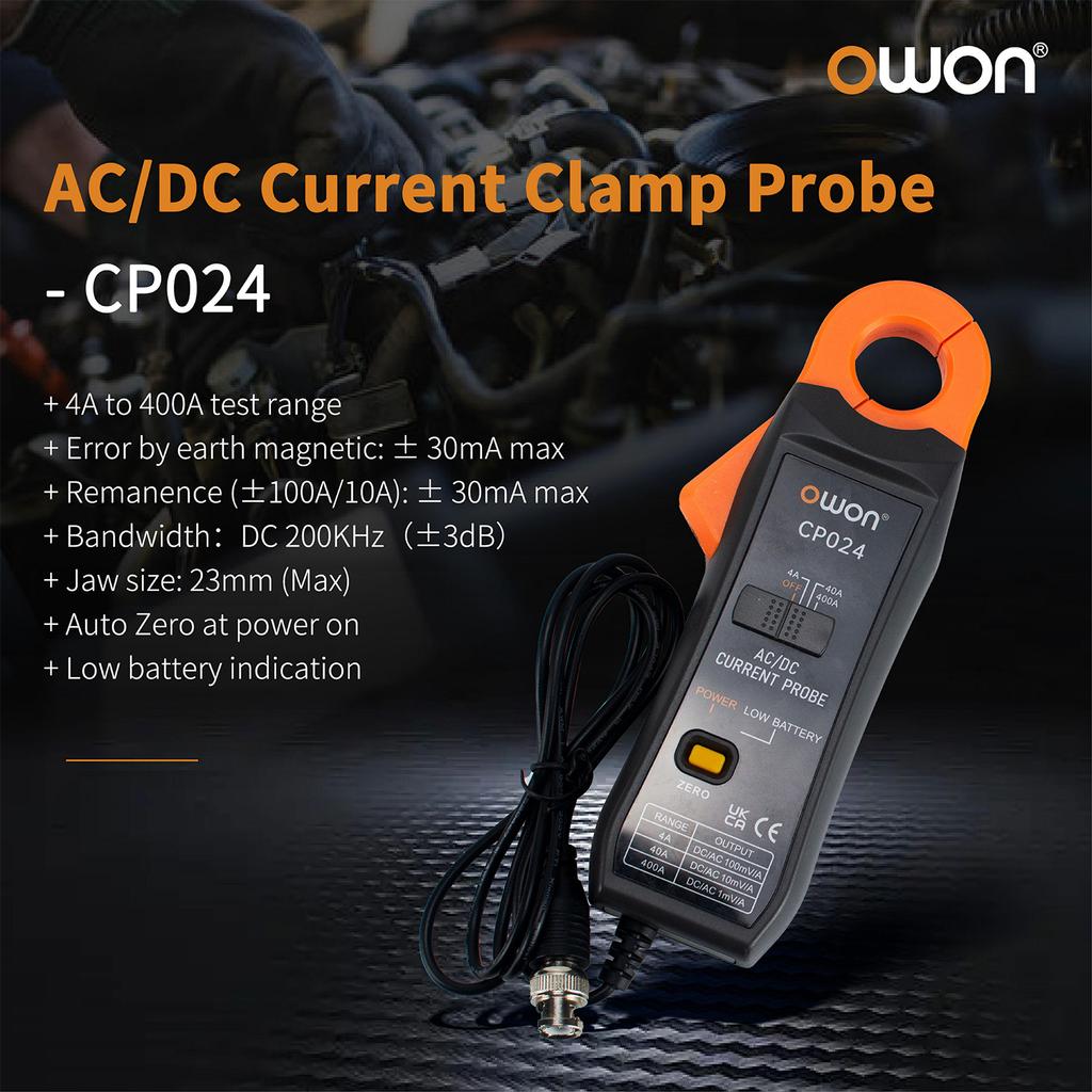 OWON CP024 4A-400A Пробник Комплект пробников для осциллографа Осциллограф Зонд для осциллографа