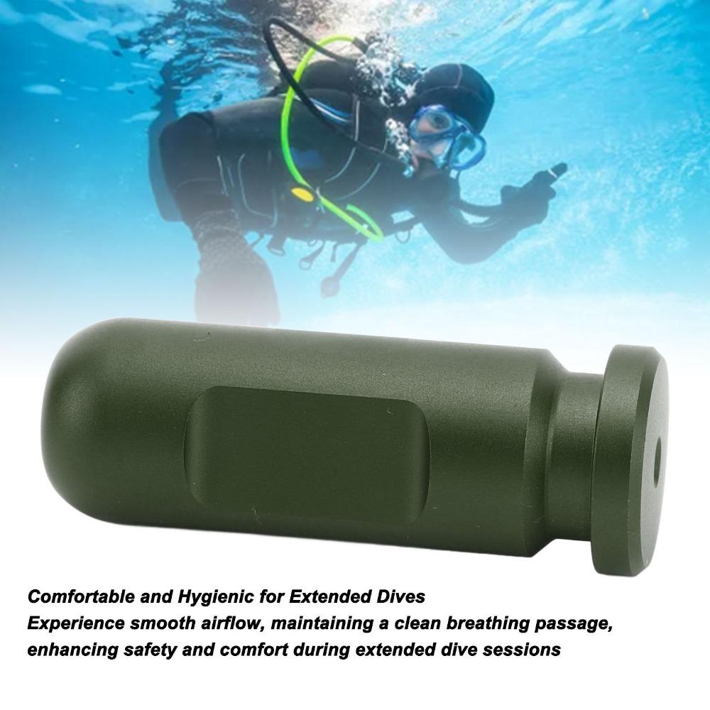 Aluminum Alloy Ear Equalization Training Tool for Snorkeling Underwater Free Diving Beginner
