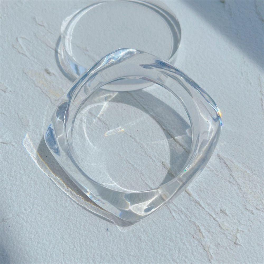 Богемный акриловый браслет в европейском американском стиле ретро-кольцо на руку нестандартный широкий браслет для женщин