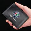 XTXG4 Car Purse Driving Wallet Card Holder Driver License Cover For Alfa Romeo STELVIO Giulia 159 Giulietta 147 Mito 156 MTO Sportiva