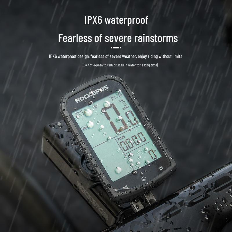 Loch Brothers Wireless Bicycle GPS Speedometer with Cadence Sensor