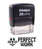 Printtoo PERFECT WORK Self Inking Rubber Stamp Office Stationary Custom