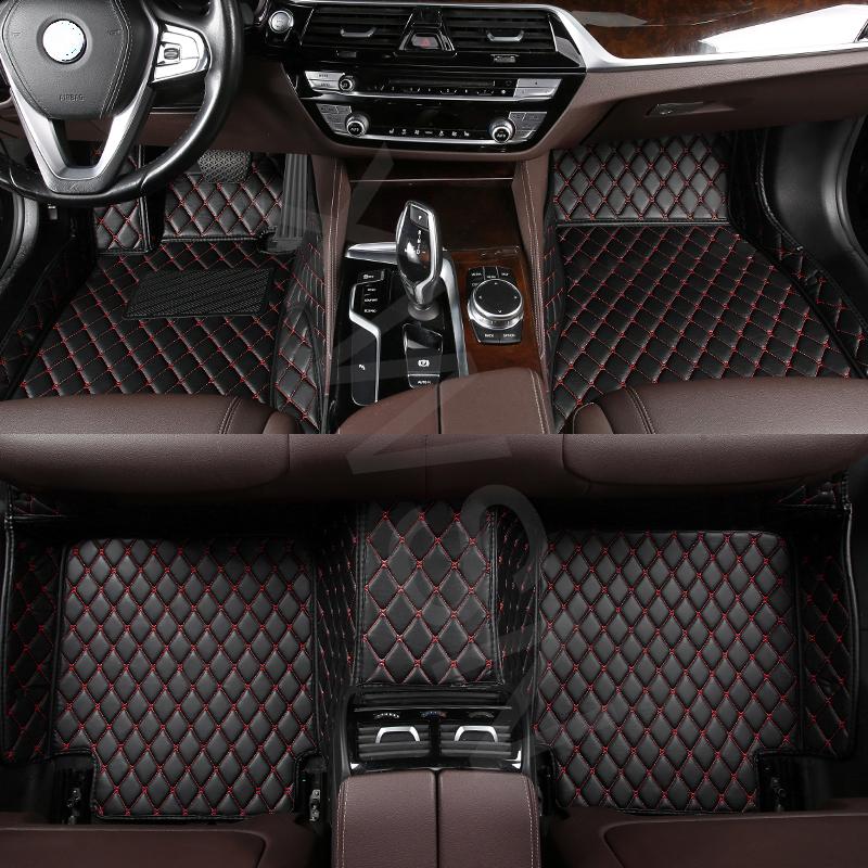 Пользовательские автомобильные коврики для Mercedes S Class W222 5 мест 2014-2020 годов Детали интерьера Автомобильные аксессуары Коврики в багажник