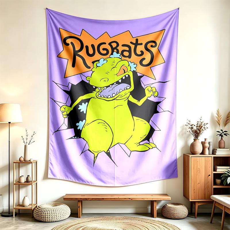 Rugrats (1) Tapestry Suitable For Decorating Homes Dorms And Bedrooms Soft To The Touch And A Perfect Gift For Friends And Family