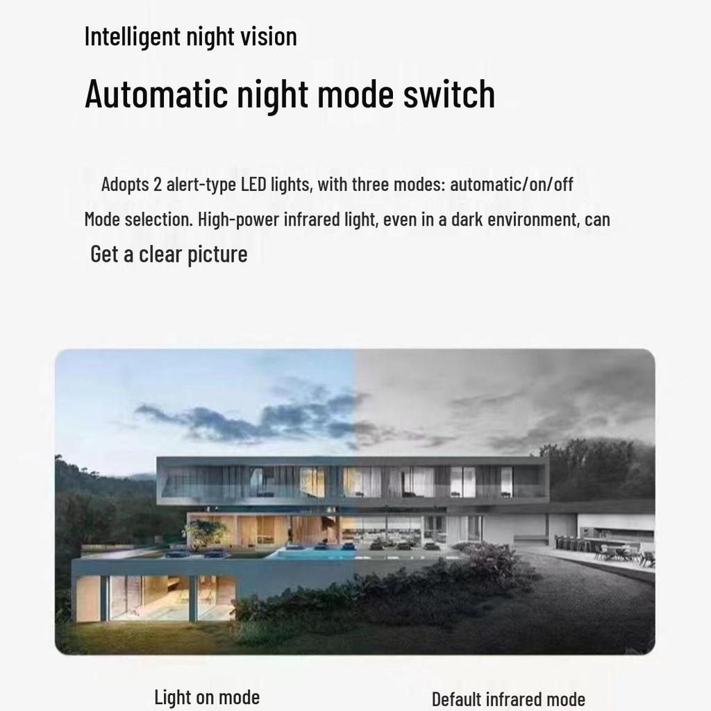 360° Solar Surveillance Camera with Full-Color Night Vision, Smart Tracking, Waterproof, A3 Model - Free Shipping