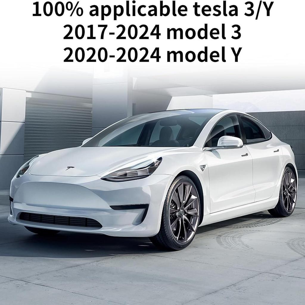 Защитная полоска на дверную ручку из углеродного волокна для Tesla Model 3/Y