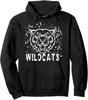 Толстовка с капюшоном унисекс для фанатов школьного спорта Wildcats