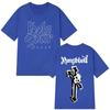 Loose Cotton Casual Tshirts Singer Yungblud IDOLS Tour  Graphics Tees Unisex Women Hiphop Oversized Tshirts Shortsleeved