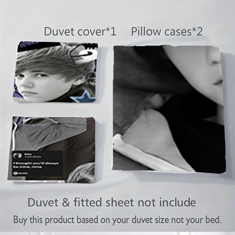 3Pcs Music Obsession Collage Bedding Sets For All Sizes New 3D Printed Bed Cover Comforter Duvet Cover Pillowcase Bedroom Decoration