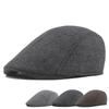 Newsboy Cap for Men Herringbone Forward Cap Men's Autumn Winter Warm Beret Gatsby Painters Hats Ivy Hat Gorro Hombre Boina
