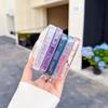KEYSION Fashion Laser Gradient Colorful Phone Case for OPPO A3X 5G A3 Soft TPU+PC Shockproof Back Cover for OPPO A5i