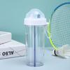 Portable Straw Cup Large Capacity Water Bottle Drinkware Double Drinking Cup  Outdoor