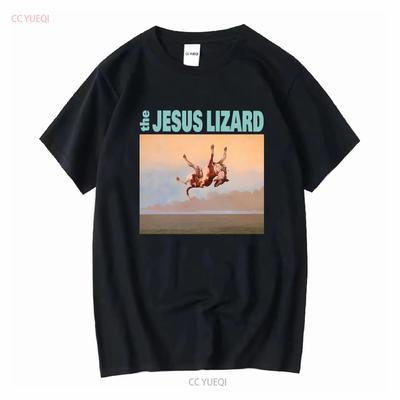 Новая редкая концертная футболка Jesus Lizard Down Family S 235XL 1D1845 с длинным или коротким рукавом, винтажная, выстиранная, дышащая, с графическим принтом, мягкая