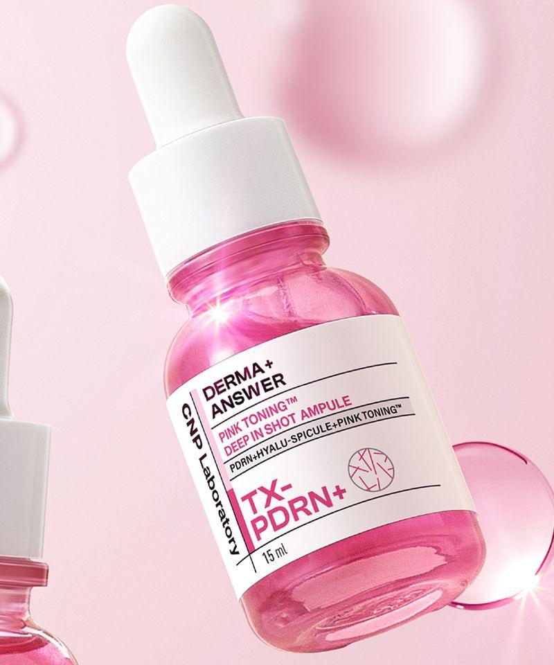 CNP Derma Answer Pink Toning Deep In Shot Ampoule 15ML