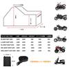 COVERGROUP 420D Durable Thick Motorcycle Large Size Storage Windproof XXXL Cover, (400cc-1000cc), Heat-Resistant, Waterproof, Water-Repellent,