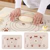 Thickened Silicone Dough Mat Non-slip Baking Mat Dough New Dough Kneading Chopping Board