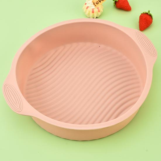 3шт 9-дюймовые силиконовые круглые формы для торта, набор антипригарных, противообрастающих, термостойких, антикоррозийных, силиконовых форм