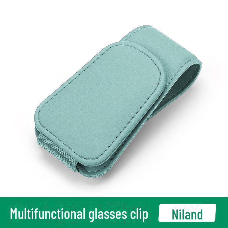 Многофункциональный держатель для солнцезащитных очков на автомобильный козырек и зажим для карт