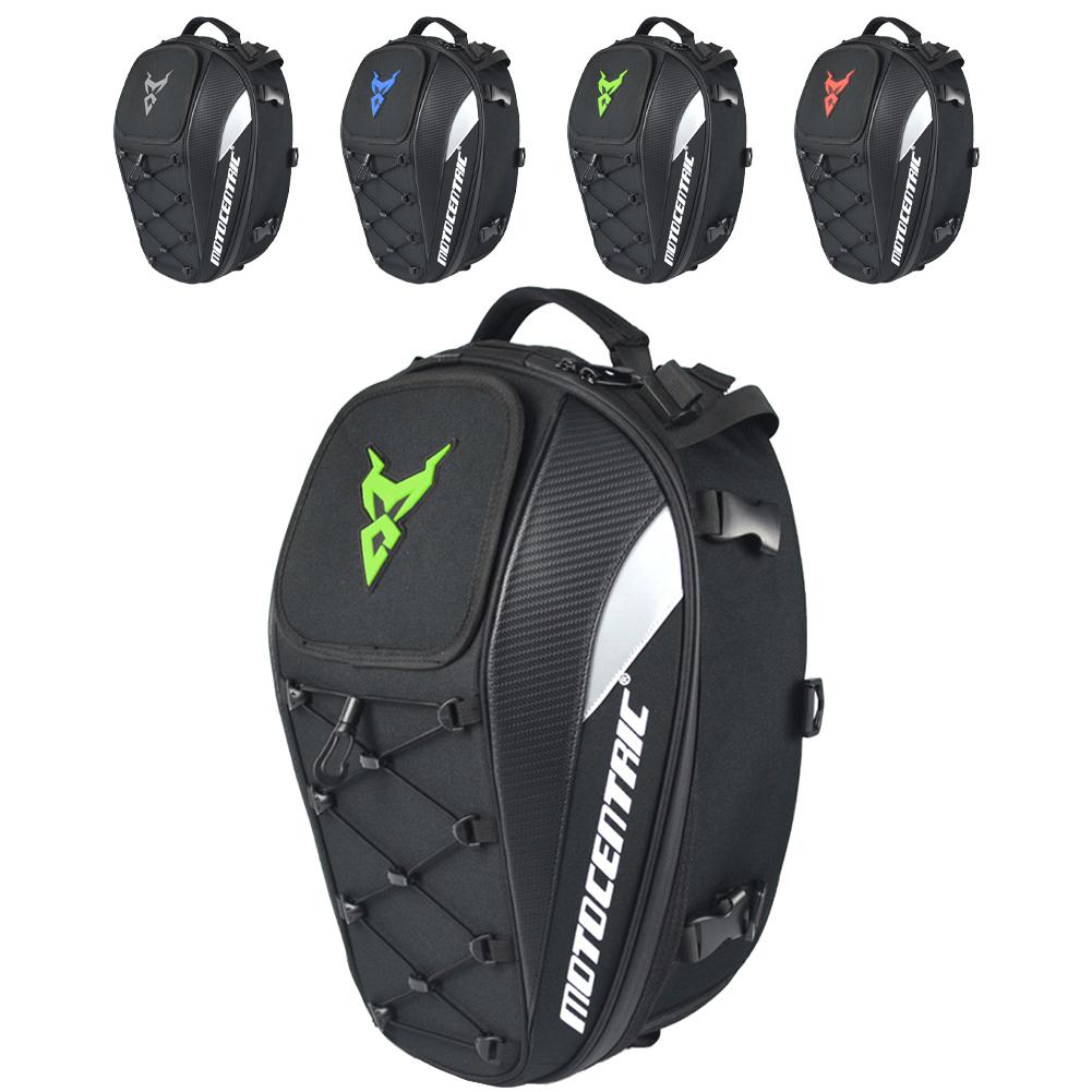 Сумка для мотоциклетного шлема Водонепроницаемая 22 л - 34 л Расширяемая Мотоциклетная хвостовая сумка Множество карманов Хранение багажа Рюкзак Аксессуары