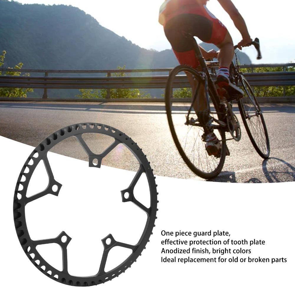 130mm BCD Bicycle Chainring 58T Bike Chainwheel Durable Folding Bike Chainring  Bike Maintenance