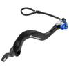 ZETA RACING Trigger Brake Pedal Blue Foldable Tip Position Adjustment Forged Brake Saver Included Dirtfreak F6914 Model WR250R/X (Old Number