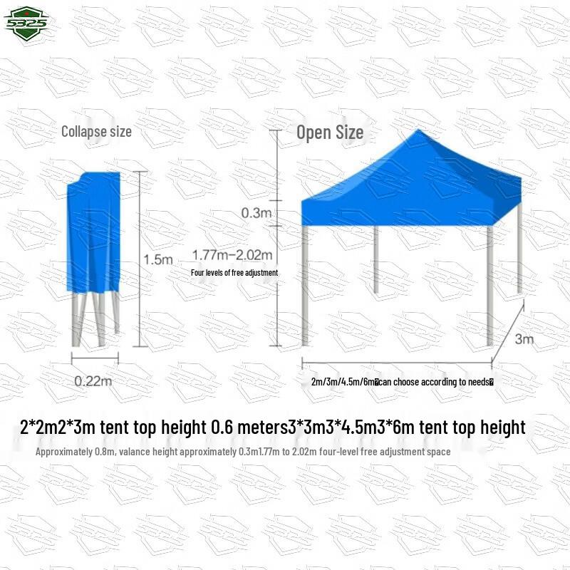 Heavy-Duty Folding Outdoor Canopy
